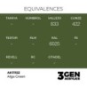  AK - Peinture 3gen : Alga Green - 17 ml