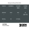  AK - Peinture 3gen : French Blue - 17 ml