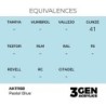  AK - Peinture 3gen : Pastel Blue - 17 ml
