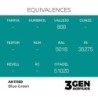  AK - Peinture 3gen : Blue - Green - 17 ml