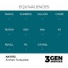  AK - Peinture 3gen : Archaic Turquoise - 17 ml