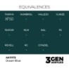  AK - Peinture 3gen : Ocean Blue - 17 ml