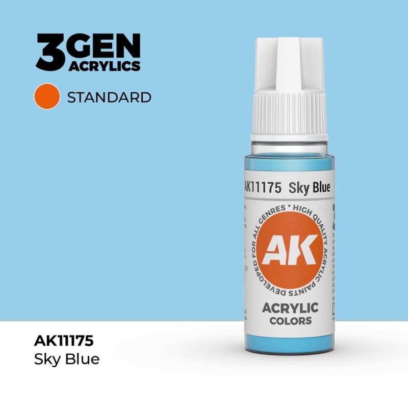 AK - Peinture 3gen : Sky Blue - 17 ml