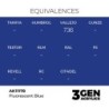  AK - Peinture 3gen : Fluorescent Blue - 17 ml