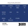  AK - Peinture 3gen : Deep Blue - 17 ml