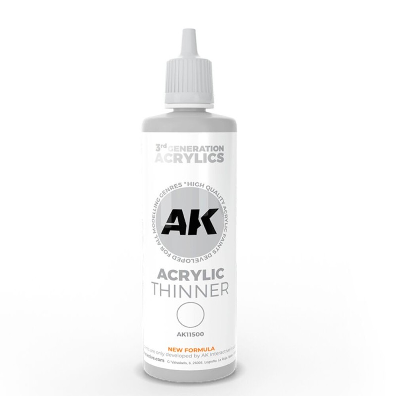 AK - Diluant : Acrylic Thinner 100 ml