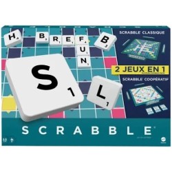 Scrabble Classique - 2 jeux en 1