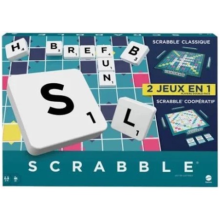Scrabble Classique - 2 jeux en 1