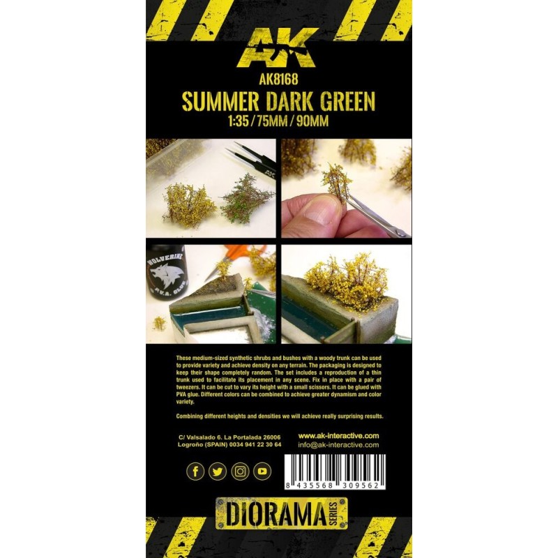  AK - Summer Dark Green Shrubberies