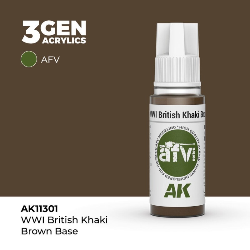 AK - Peinture 3gen : WWI British Khaki Brown Base