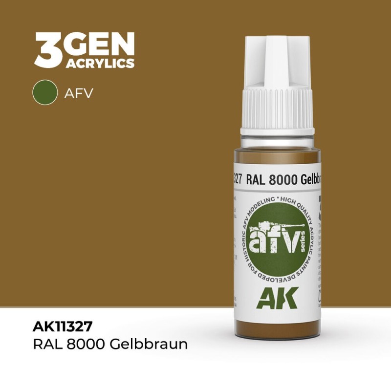 AK - Peinture 3gen : RAL 8000 Gelbbraun