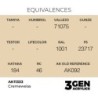  AK - Peinture 3gen : Cremeweiss