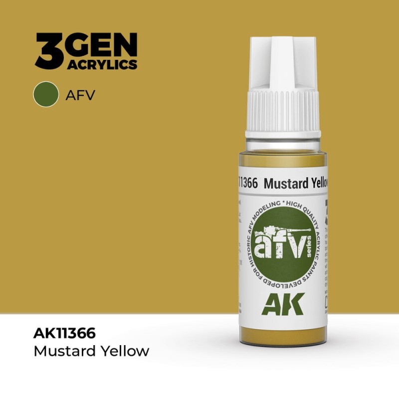 AK - Peinture 3gen : Mustard Yellow