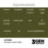  AK - Peinture 3gen : Russian Green 4BO