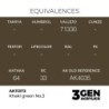 AK - Peinture 3gen : Khaki green No.3