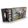 AK - Set de peintures 3gen : Waffen Ss 44 Dot Uniform Colors