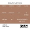  AK - Peinture 3gen : Light Flesh