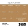  AK - Peinture 3gen : Orange Tan