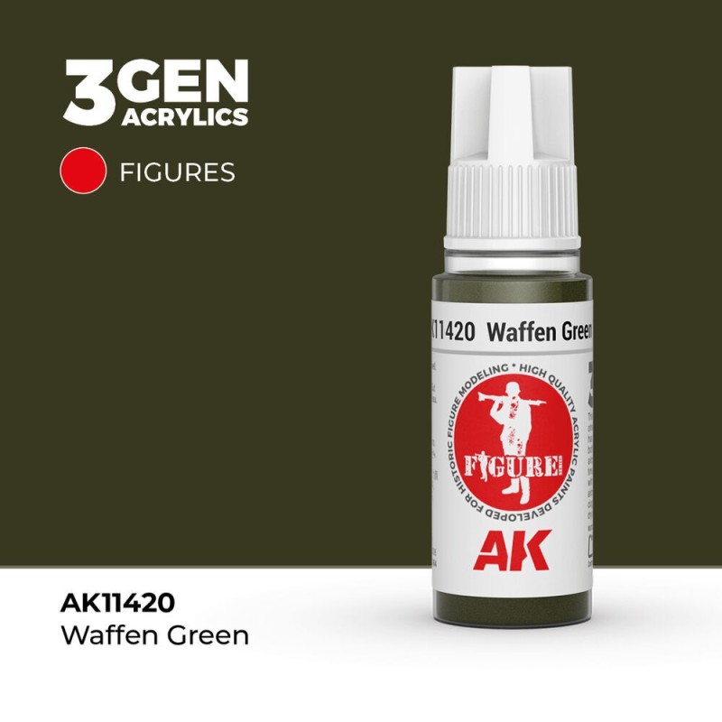 AK - Peinture 3gen : Waffen Green
