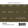  AK - Peinture 3gen : US Olive Base Uniform