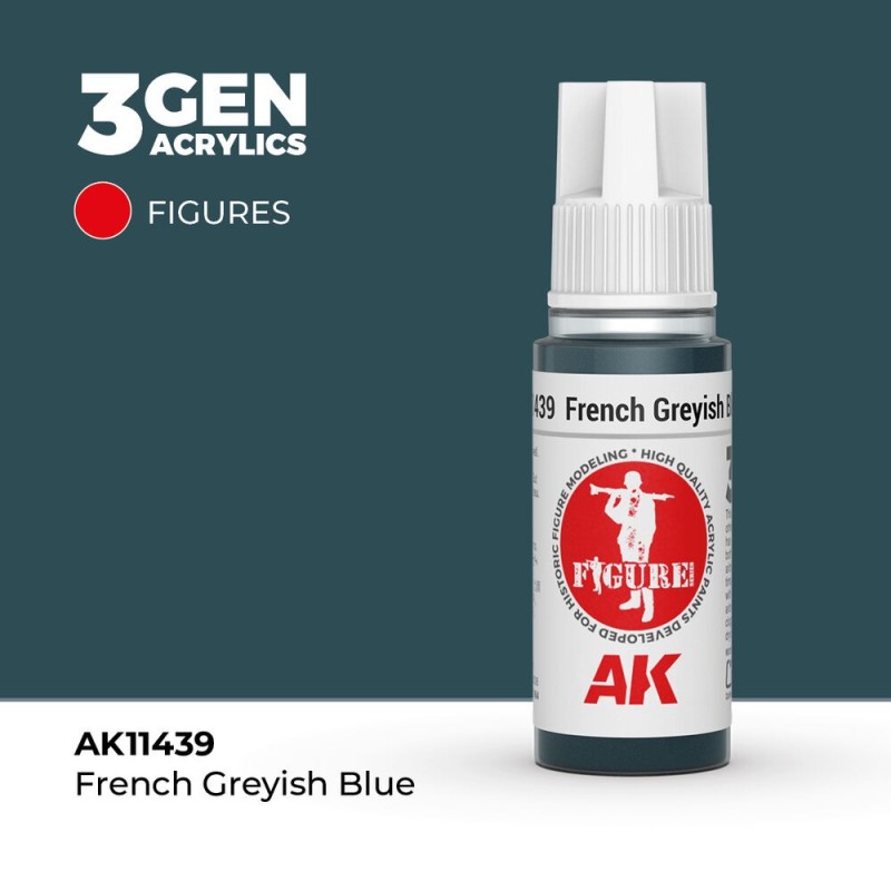 AK - Peinture 3gen : French Greyish Blue