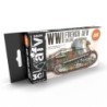 AK - Set de peintures 3gen : WWI French Colors