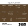  AK - Peinture 3gen : S.c.c. No.2 Brown