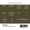  AK - Peinture 3gen : S.c.c. No.15 Olive Drab