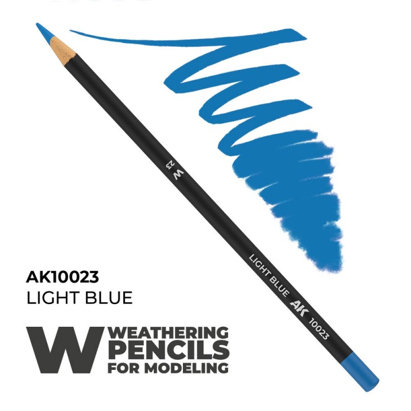 AK - Crayon aquarellable Weathering : Light Blue