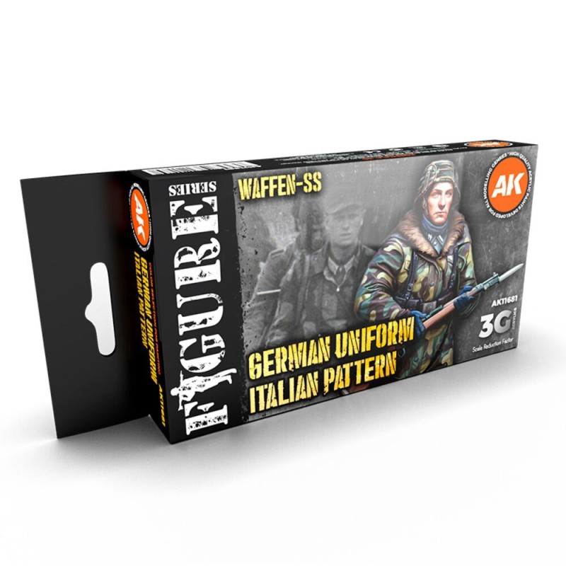 AK - Set de peintures 3gen : WWII German Italian Camouflage
