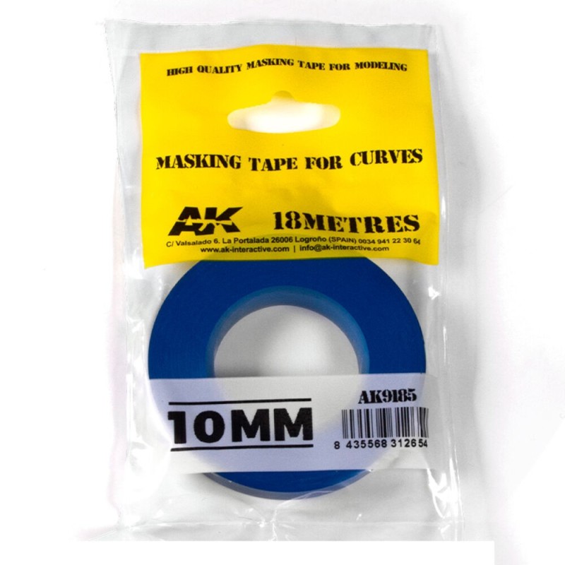 AK - Outil : Blue masking Tape for curves 10 mm