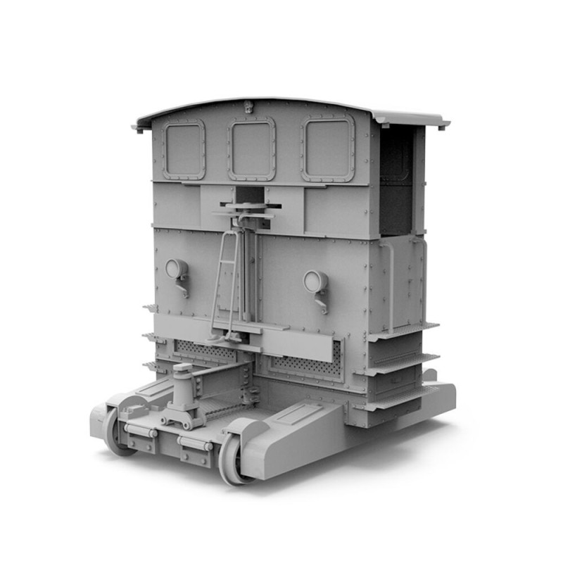  AK - Kit de modélisme : Breuer Iv Rail Shunter 1/35
