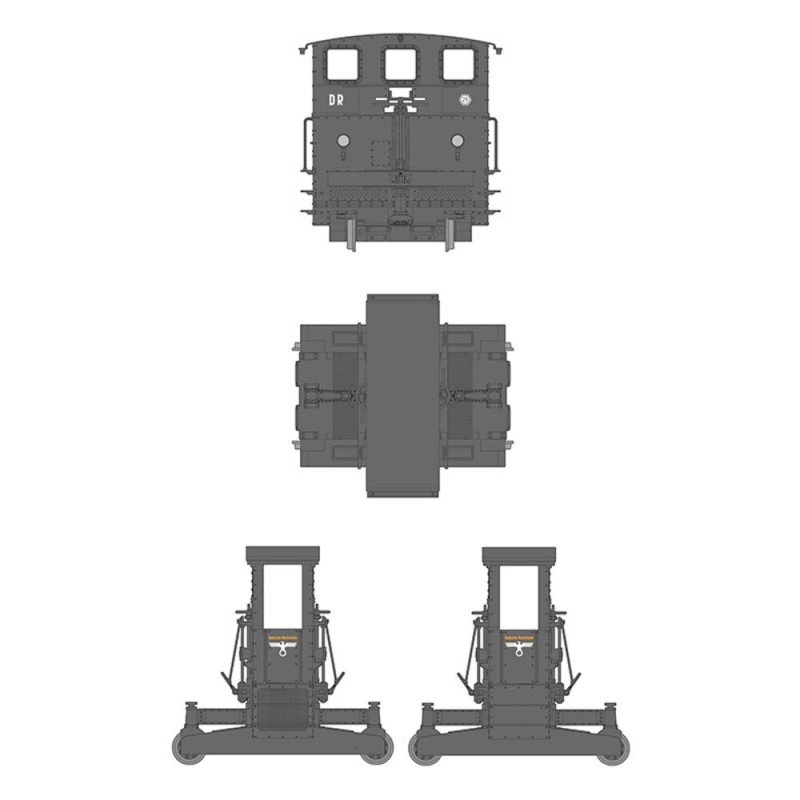  AK - Kit de modélisme : Breuer Iv Rail Shunter 1/35