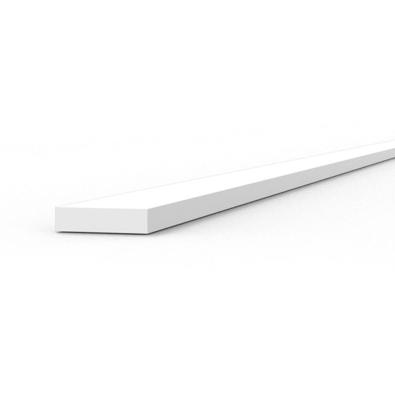 AK - Matériau de modélisme : Strips 0.50 x 2.00 x 350 mm - Styrene Strip