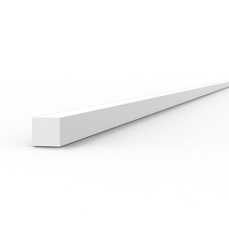 AK - Matériau de modélisme : Strips 1.00 x 1.00 x 350 mm - Styrene Strip