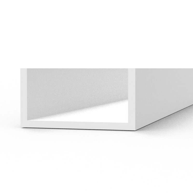 AK - Matériau de modélisme : U Channel 5.0 width x 350 mm - Styrene Strip