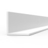AK - Matériau de modélisme : Angle 3.5 x 3.5 x 350 mm - Styrene Strip