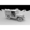  AK - Kit de modélisme : FJ43 Suv with Soft top IDF & Laf