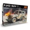 AK - Kit de modélisme : FJ43 Suv with Hard top