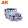  AK - Kit de modélisme : FJ43 Suv with Hard top
