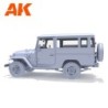  AK - Kit de modélisme : FJ43 Suv with Hard top