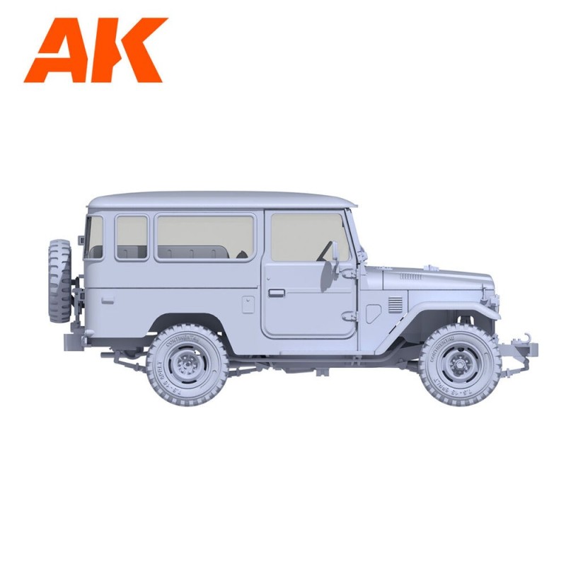  AK - Kit de modélisme : FJ43 Suv with Hard top