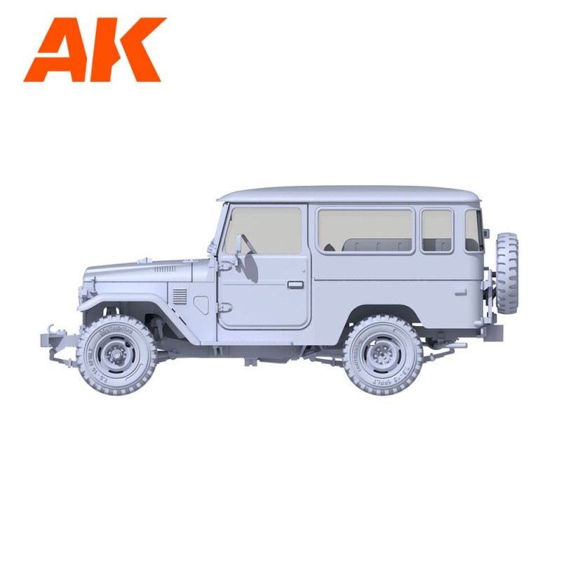  AK - Kit de modélisme : FJ43 Suv with Hard top