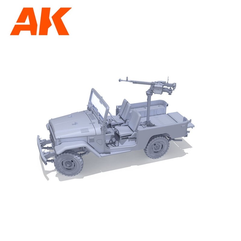  AK - Kit de modélisme : FJ43 Pickup with DShKM