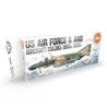 AK - Set de peintures 3gen : US Air Force & Ang Aircraft 1960s - 1980s