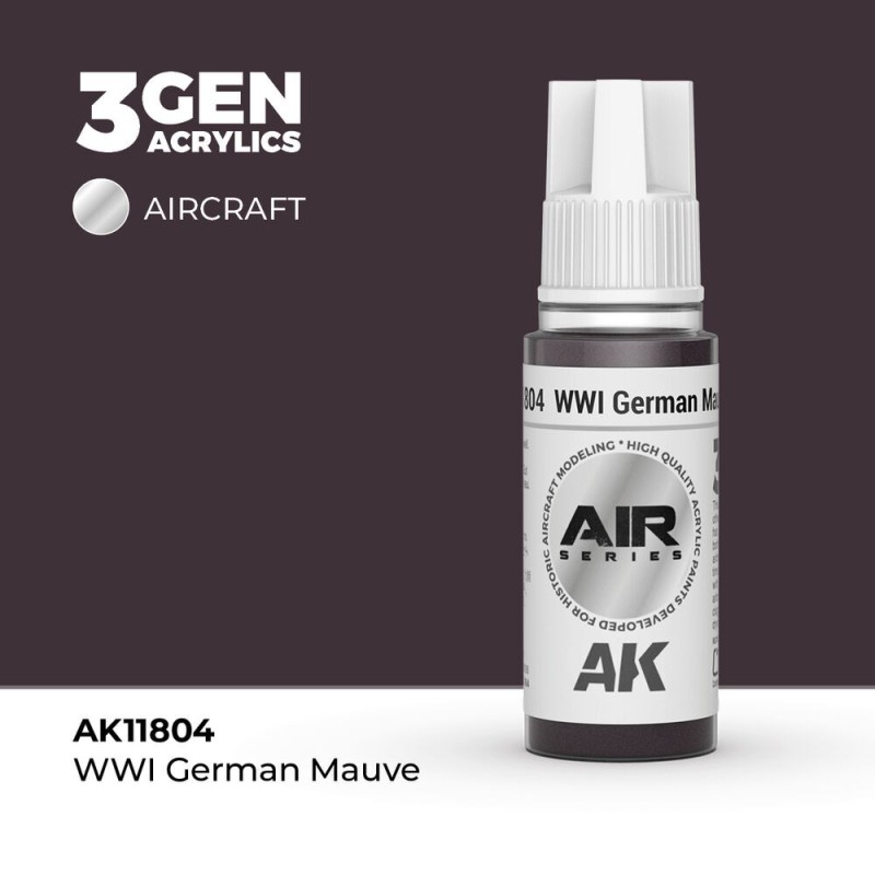 AK - Peinture 3gen : WWI German Mauve