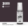 AK - Peinture 3gen : WWI German Mauve