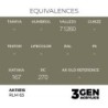  AK - Peinture 3gen : RLM 63