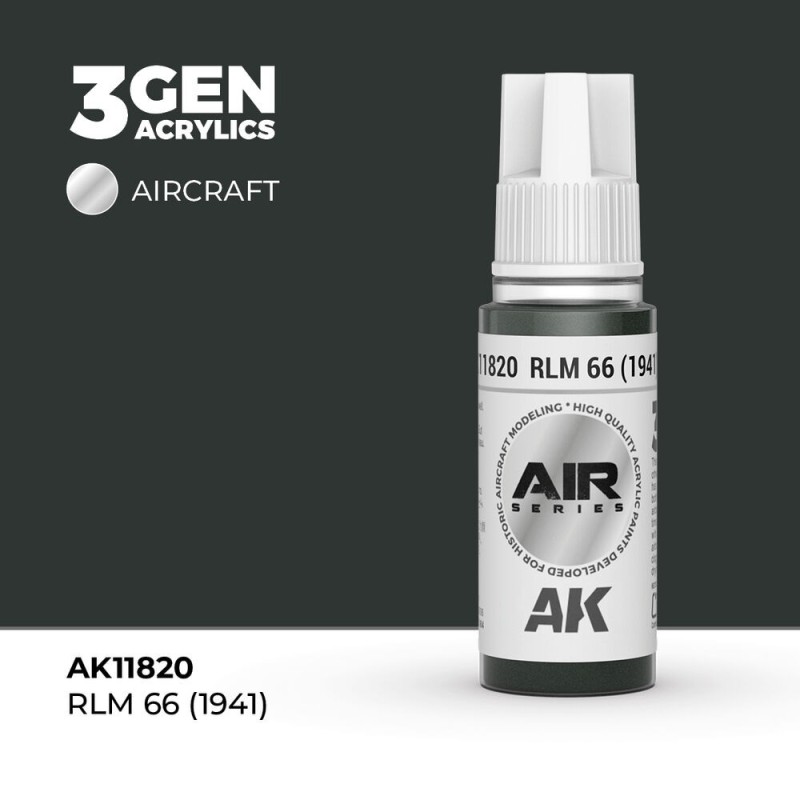 AK - Peinture 3gen : RLM 66 (1941)