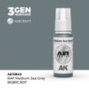 AK - Peinture 3gen : RAF Medium Sea Grey Bs381c/637